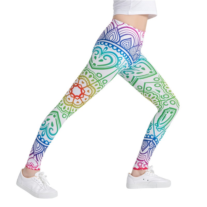 Women's Yoga Leggings Art Deco print Yoga pants for women